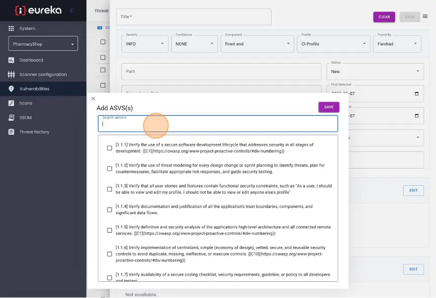 Adding new vulnerabilities manually four